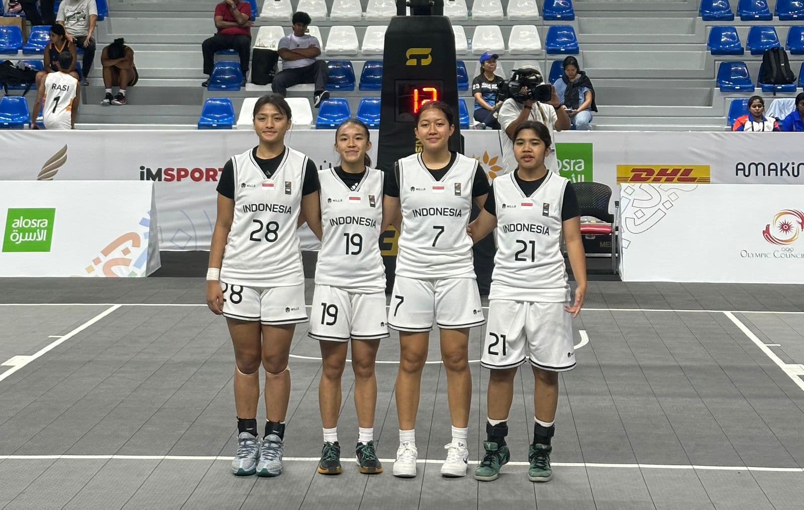 Timnas 3x3 Putri Akhiri Asian Youth Games 2025 di Posisi Keenam