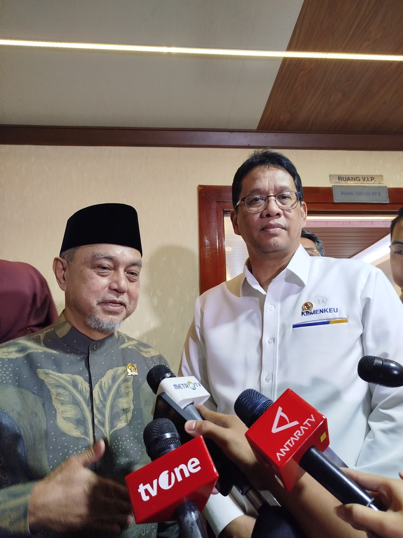 Menkeu Purbaya Temui Wakil DPD, Apa yang Dibahas?