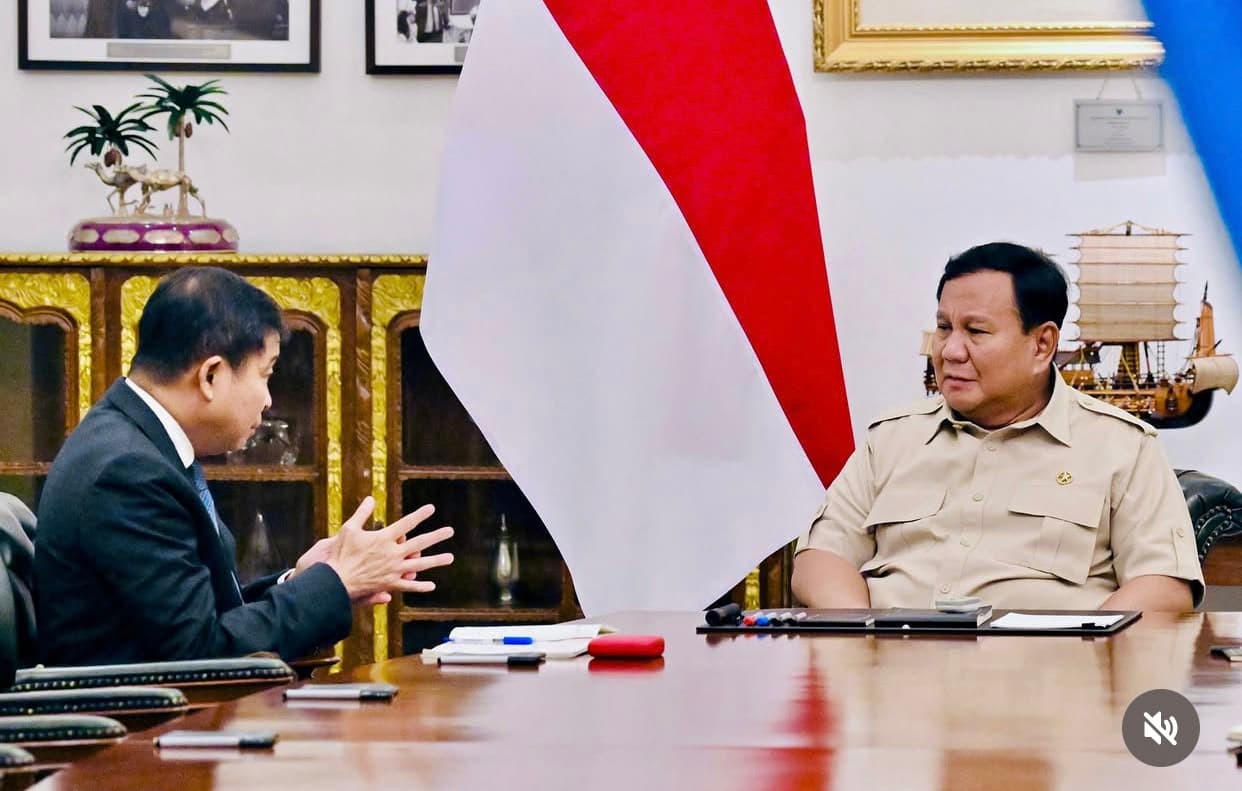 Tukar Pandangan dengan Ignasius Jonan, Prabowo: Beliau Adalah Tokoh Bangsa