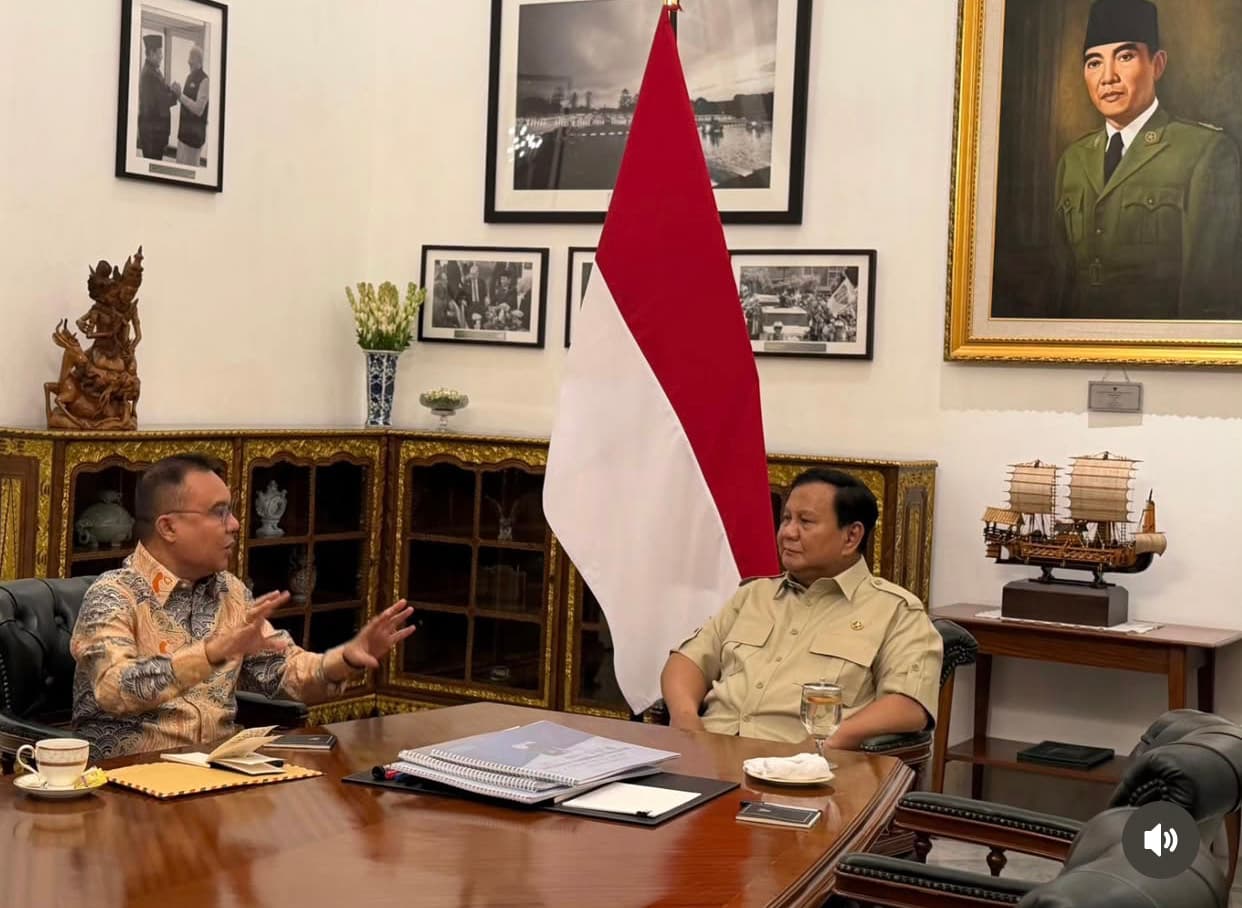 Prabowo Panggil Dasco ke Istana, yang Dibahas Mulai dari Olahraga Sampai Ekonomi dan Stabilitas Politik