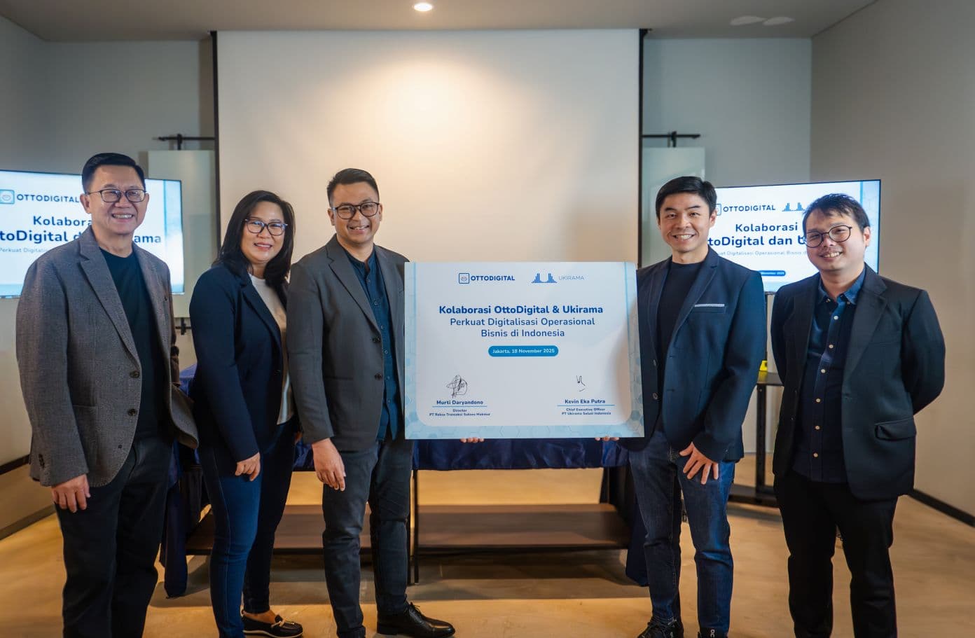 OttoDigital–Ukirama Jalin Kemitraan Strategis Hadirkan Solusi Pembayaran dan ERP Terintegrasi