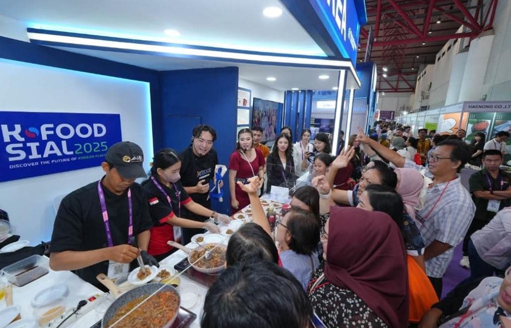 Makanan Korea Digemari, K-Food di Event Sial Interfood Jakarta 2025 Cetak Ekspor 14,53 Juta Dolar AS