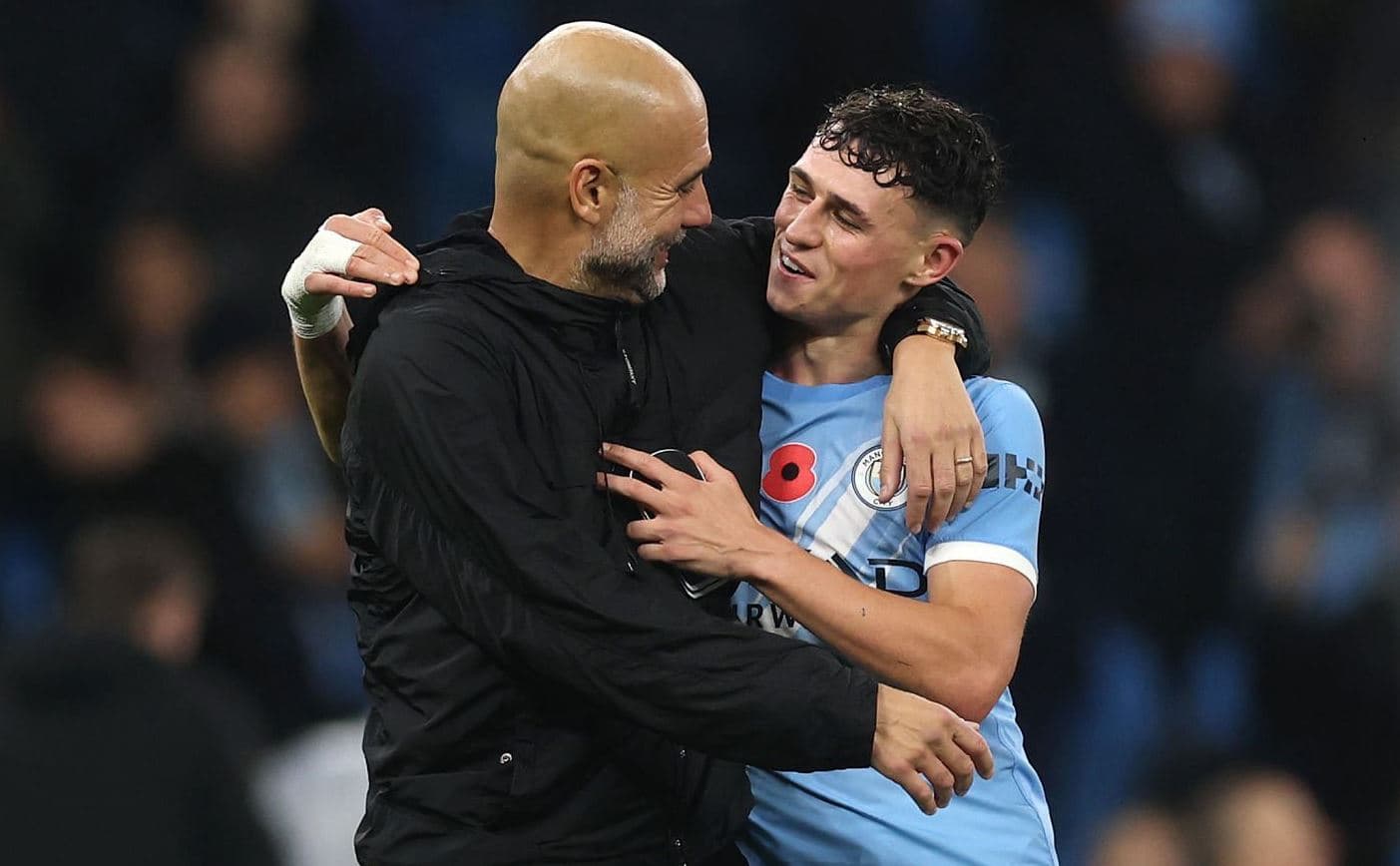 Pep Guardiola Harap Phil Foden Bersama Man City Sepanjang Karier, Bisa Jadi Kapten Masa Depan