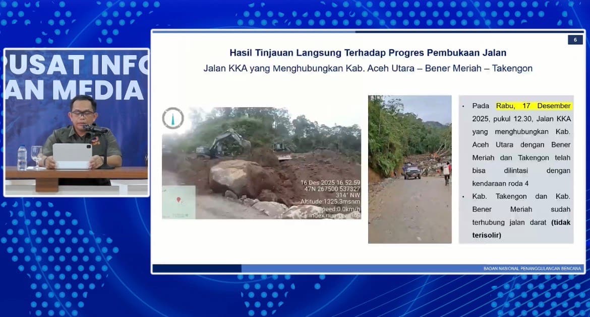 Jalan KKA Aceh Utara-Bener Meriah Kembali Terhubung, Distribusi Logistik dan Alat Berat Tambah Lancar