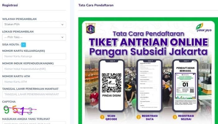 Link Resmi Daftar Antrean Kartu Jakarta Pintar Pangan Subsidi 2026, Ini Cara dan Ketentuannya
