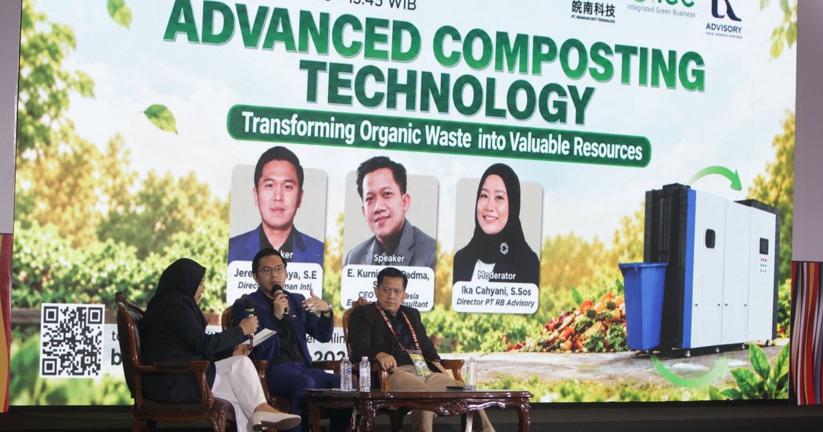 Wannan Inti Kenalkan Teknologi yang Bisa Pangkas Massa Sampah Organik hingga 80 Persen dalam Sehari