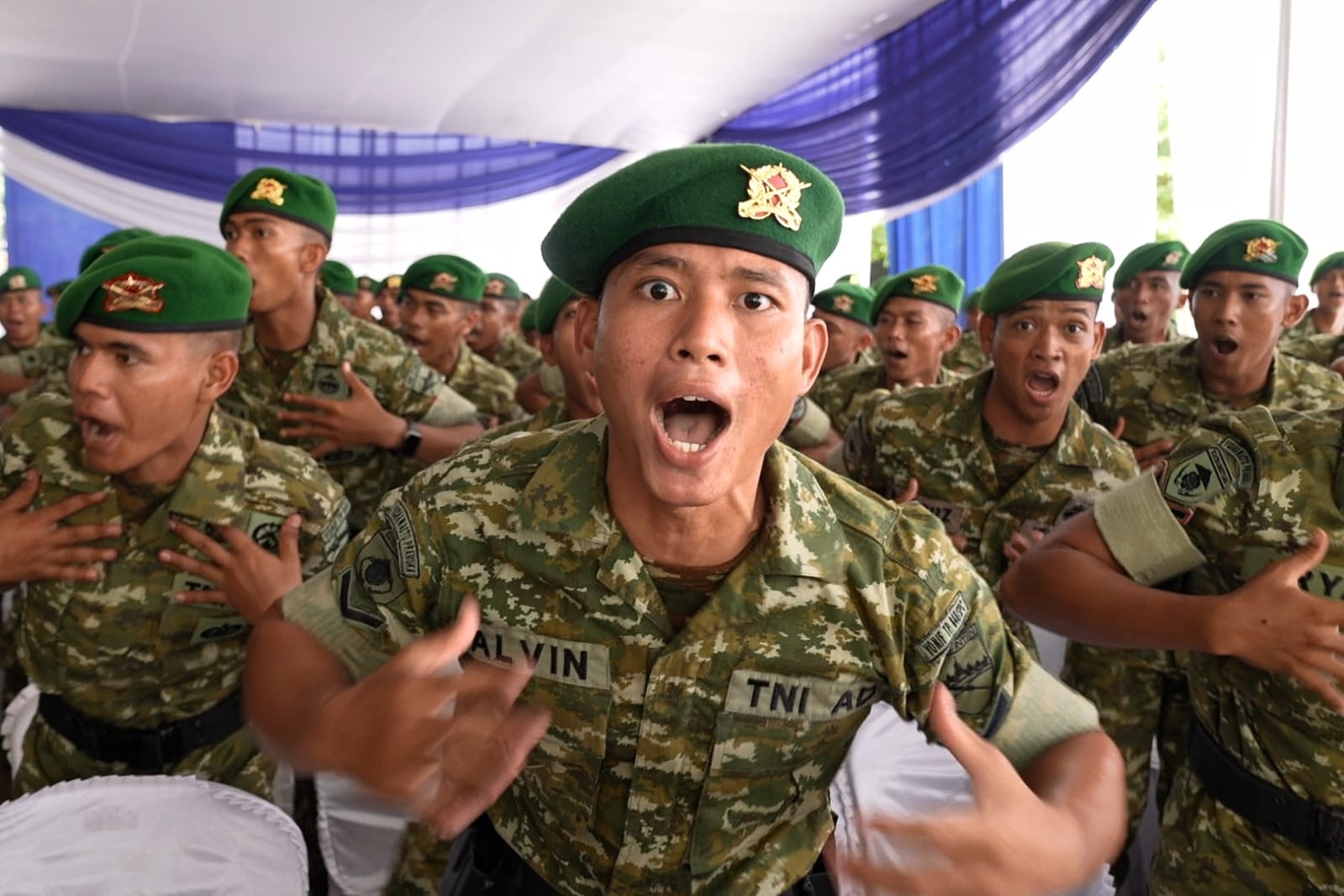 Tinjau Yonif TP 848 di Lampung, Menhan: TNI Harus Jadi Pelindung Rakyat