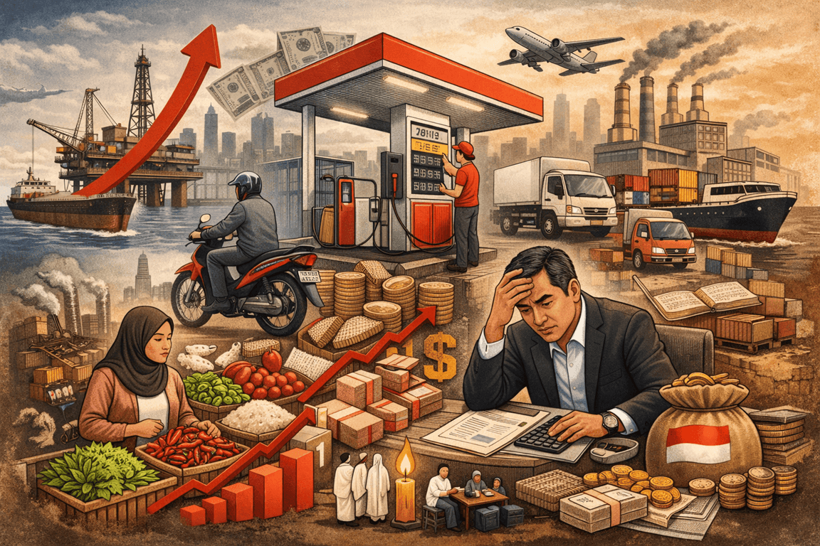 Harga Minyak Dunia Naik, Apakah BBM Ikut Terkerek? Ini Dampaknya ke Inflasi dan APBN Indonesia