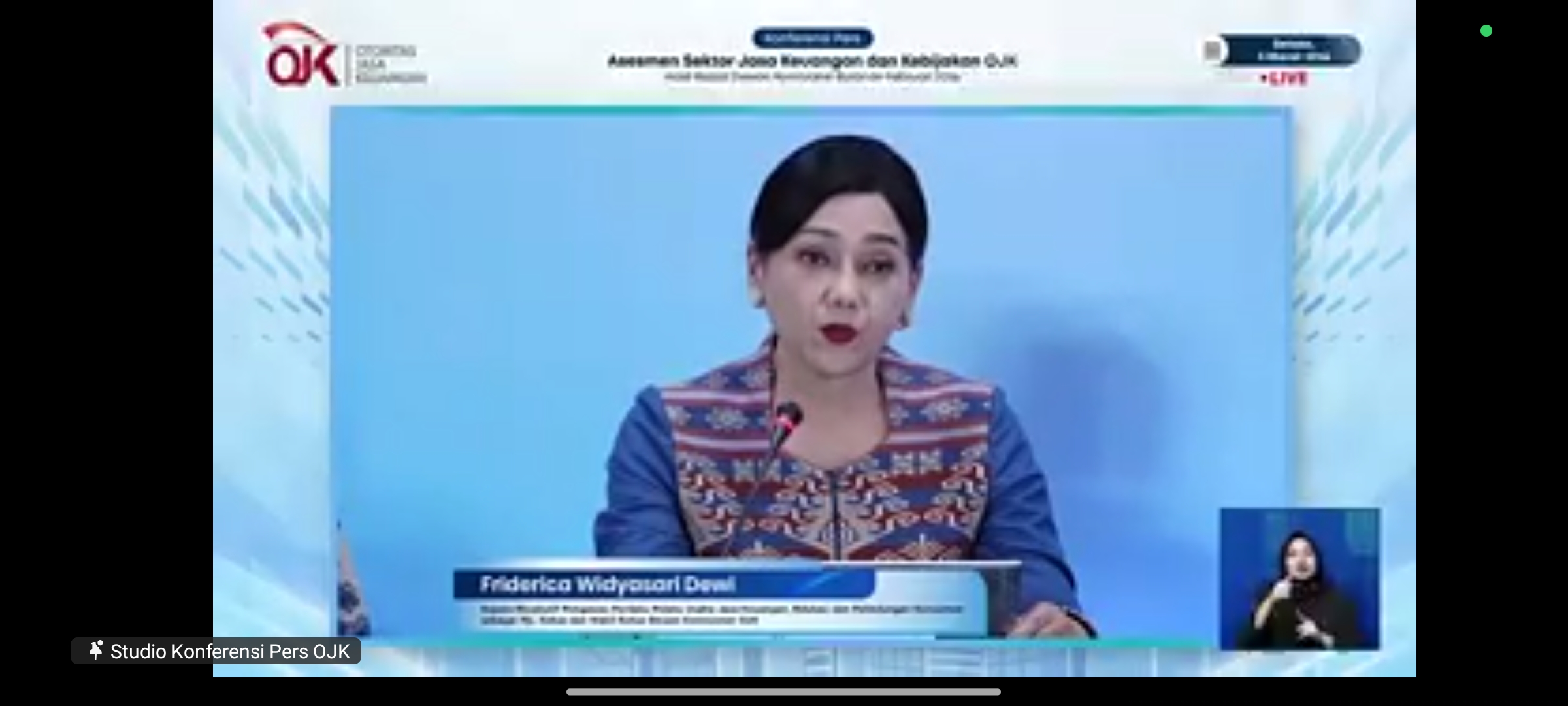 Sektor Keuangan Stabil, OJK Waspadai Era Higher for Longer