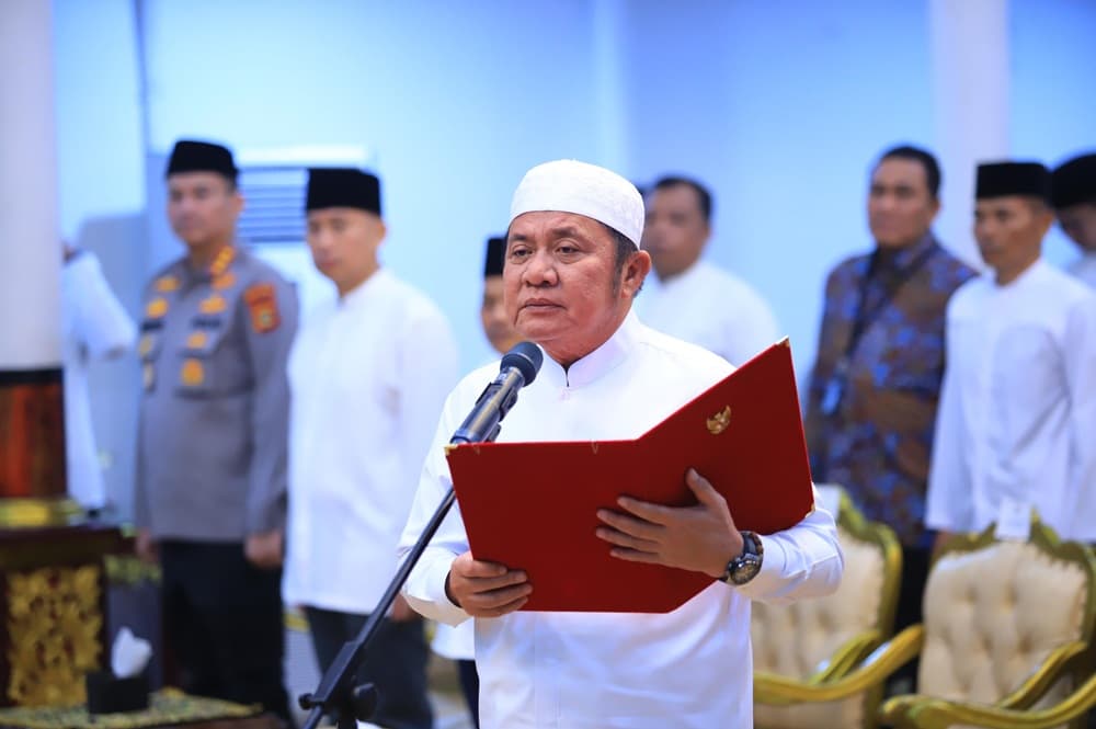 Kukuhkan Pengurus LPTQ dan FU3SS 2025-2029, Gubernur Sumsel Herman Deru Dorong Peningkatan Prestasi dan Peran Aktif Tentramkan Umat