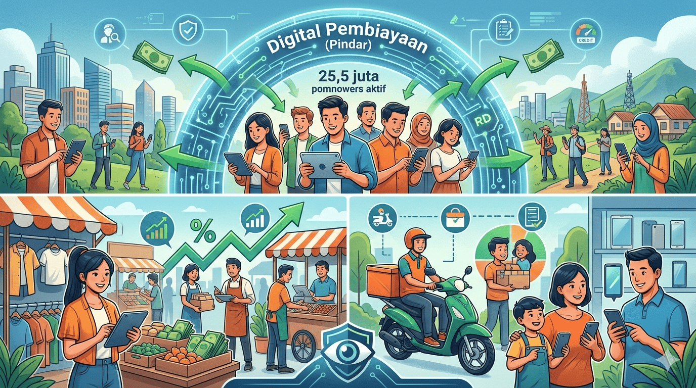 Penyaluran Pinjaman semakin Deras, Industri Fintech Lending Kokohkan Posisi sebagai Penopang Ekonomi Nasional