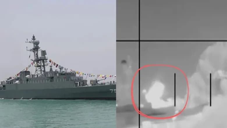Iran Mengecam Keras, Kapal Perang yang Ditorpedo AS Lagi Jadi Tamu Angkatan Laut India