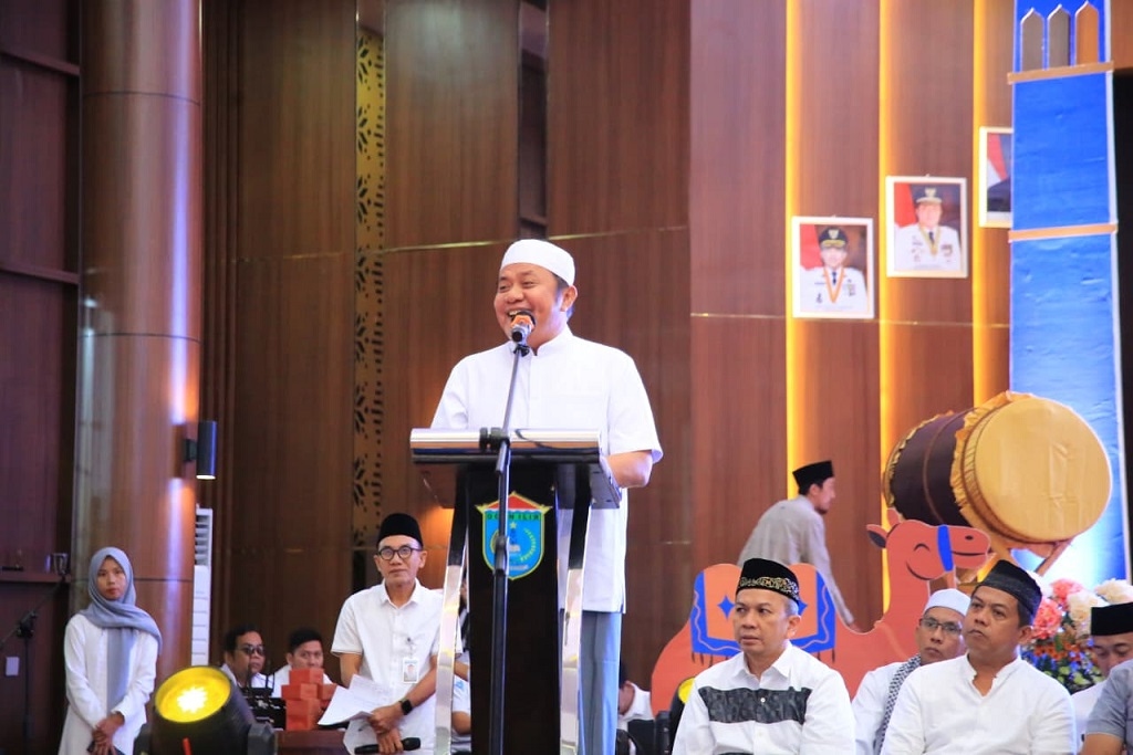 Safari Ramadan di Ogan Ilir, Gubernur Sumsel Herman Deru Ajak Masyarakat Tetap Produktif di Bulan Puasa