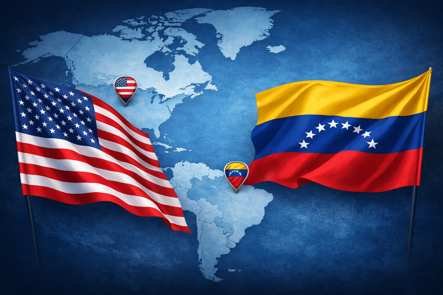 Setelah Panas dalam Beberapa Bulan, AS dan Venezuela Sepakat Pulihkan Hubungan Diplomatik