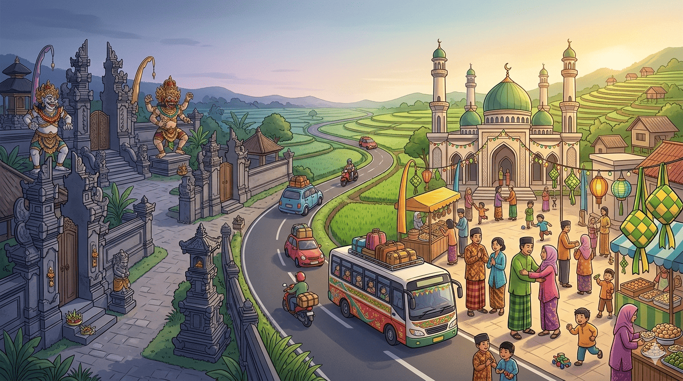 Wisata Pasca Lebaran di Tengah Gejolak Ekonomi-Politik Dunia