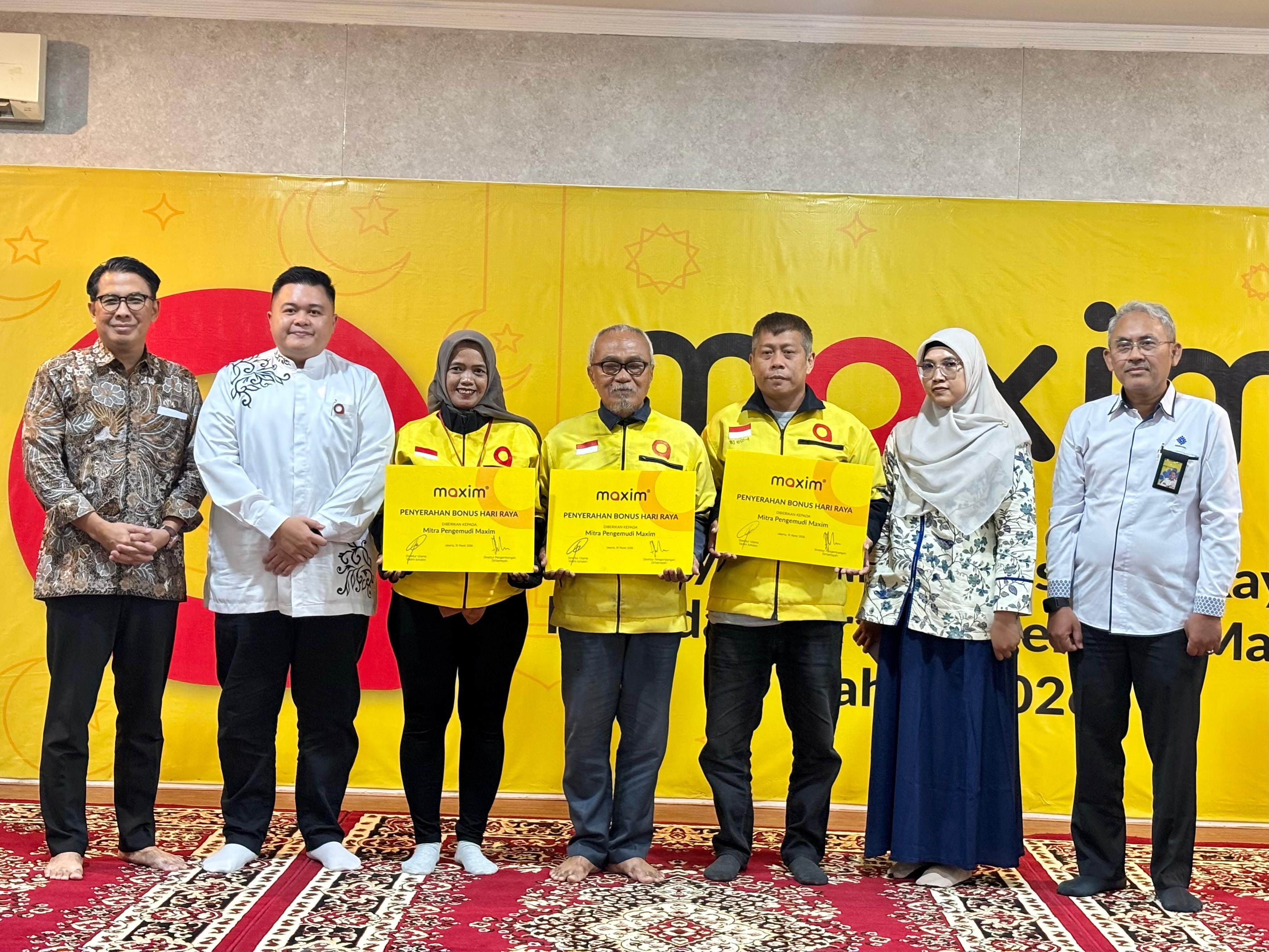 Maxim Salurkan Bonus Hari Raya kepada Lebih dari 50 Ribu Mitra Pengemudi di Indonesia