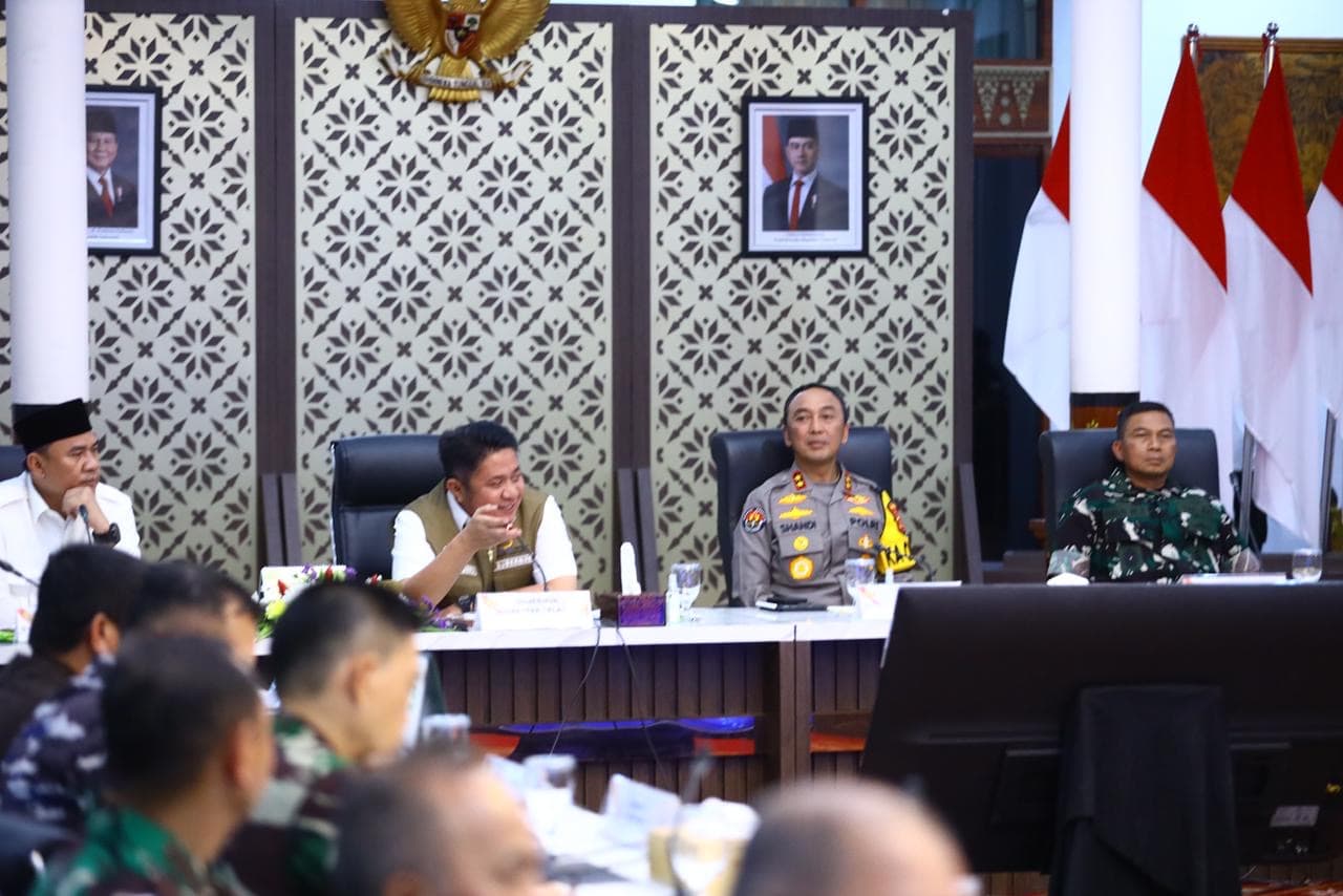 Gubernur Sumsel Herman Deru Pimpin Rakor Kesiapan Idulfitri, Pastikan Mudik Aman