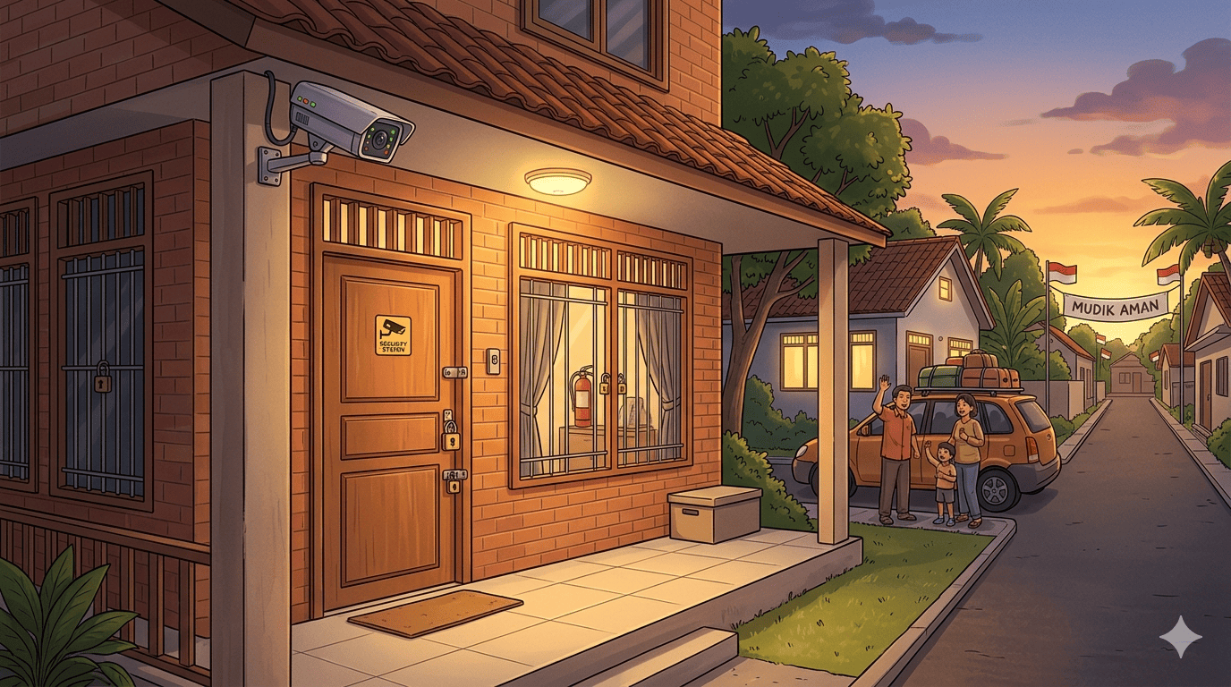 7 Tips Rumah Aman Saat Mudik Lebaran, Jangan Sampai Terlewat