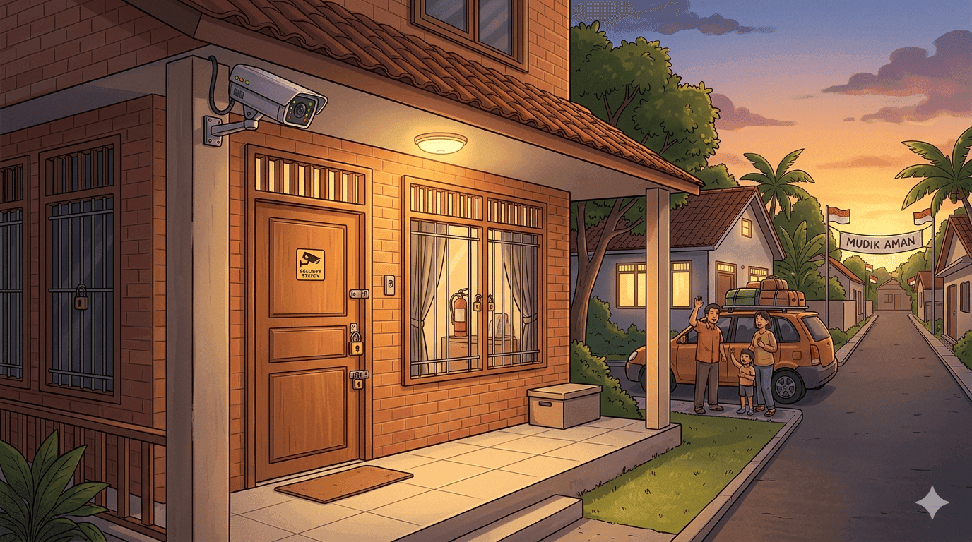 7 Tips Rumah Aman Saat Mudik Lebaran, Jangan Sampai Terlewat