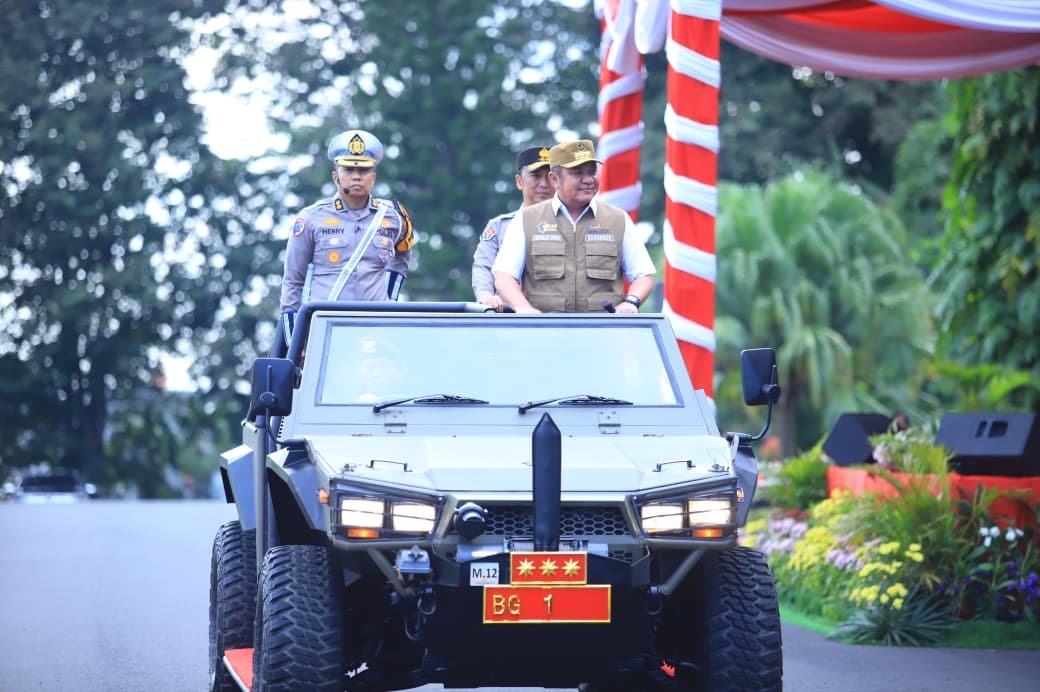 Herman Deru Pimpin Apel Gelar Pasukan Operasi Ketupat 2026 di Sumsel