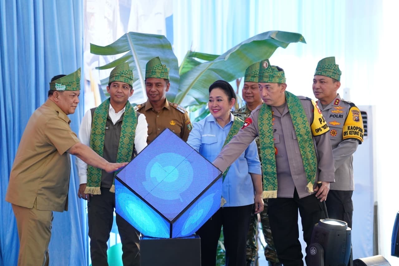 Kapolri Resmikan Jembatan Merah Putih Presisi di Riau, Perkuat Akses Pendidikan dan Ekonomi