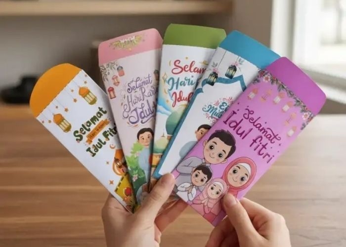 Gratis! 20 Template Amplop Lebaran 2026 Siap Print untuk Bagi THR