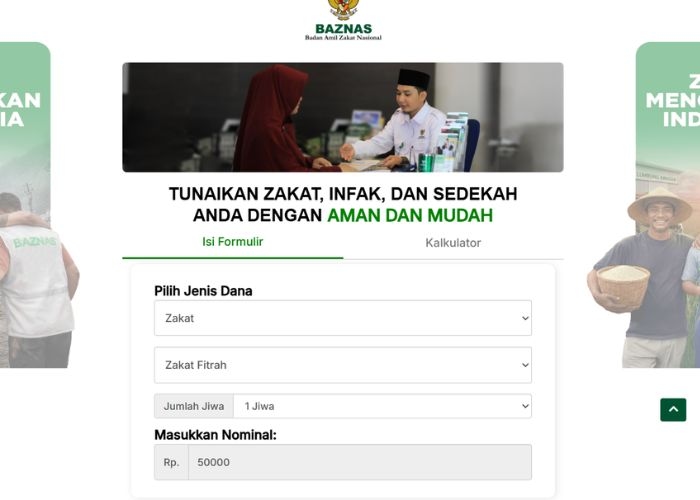 Cara Bayar Zakat Fitrah 2026 Online Lewat BAZNAS, Mudah dan Praktis!