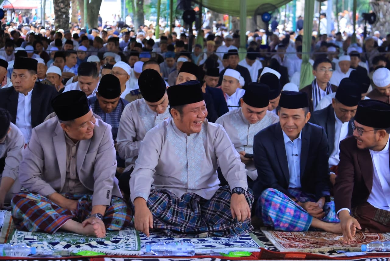 Gubernur Herman Deru: Idulfitri Momentum Kembali ke Fitrah dan Perkuat Kerukunan