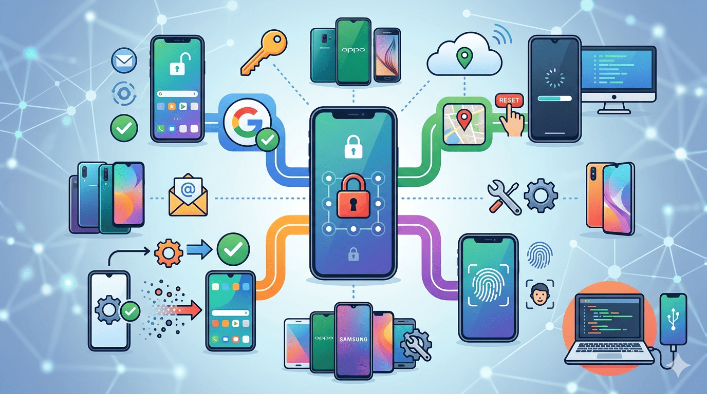 10 Cara Buka HP Lupa Kata Sandi untuk Semua Merek Android