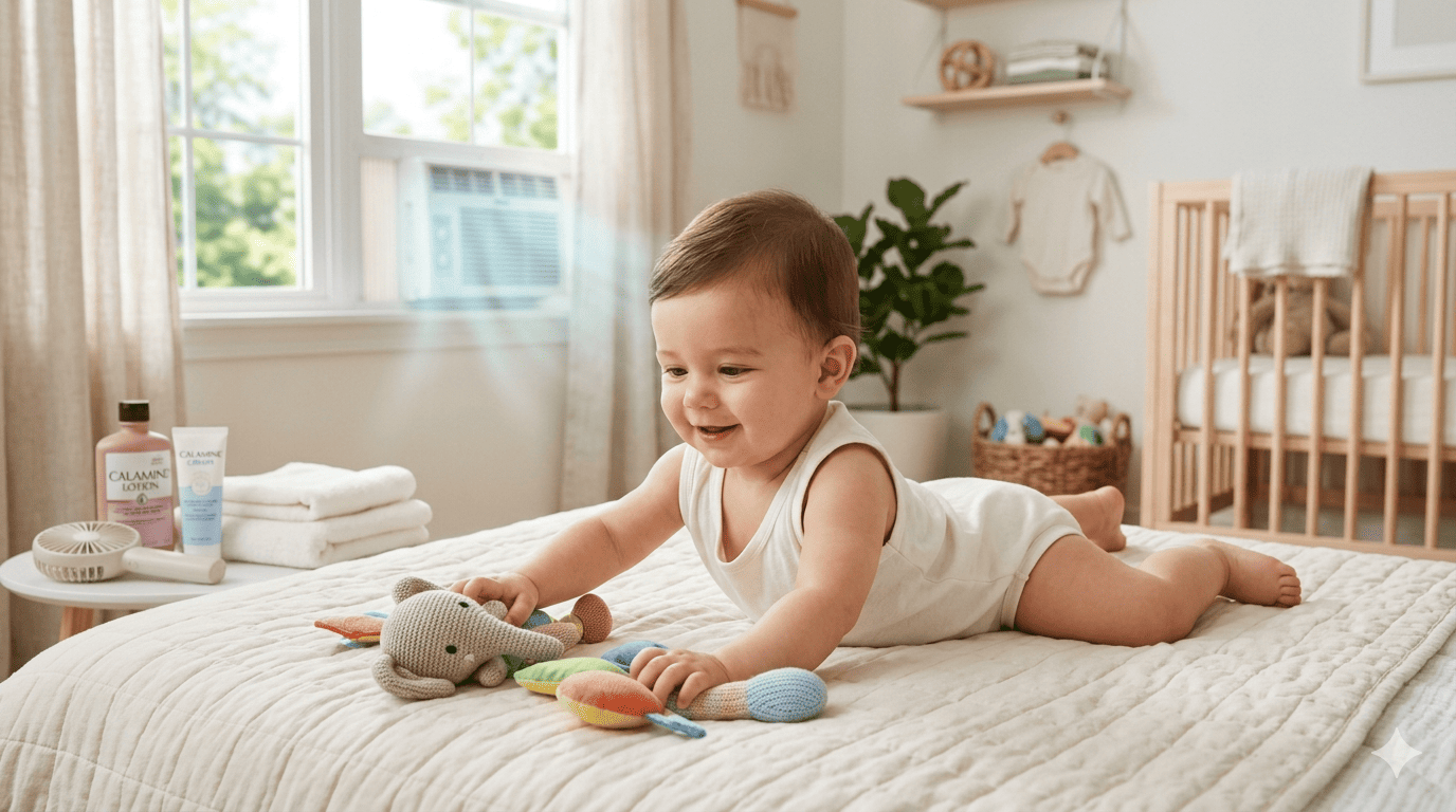 5 Cara Mengatasi Biang Keringat pada Bayi Agar Kulit Tetap Nyaman