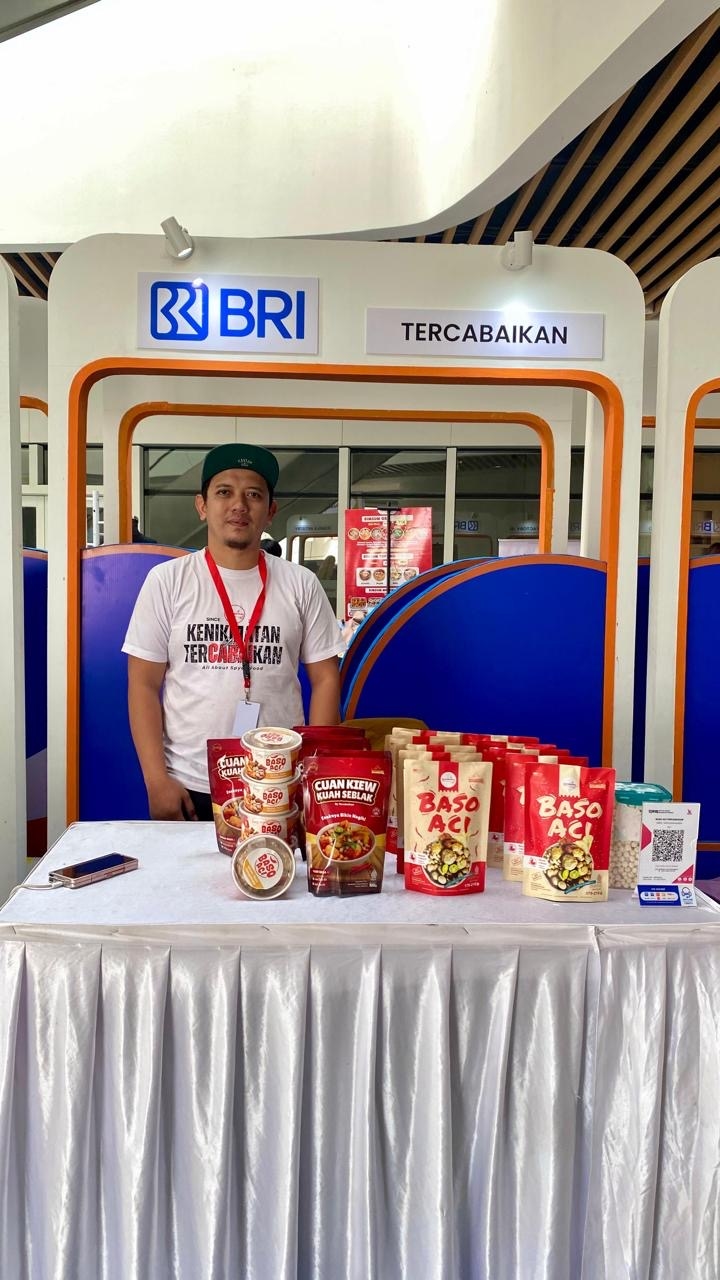 BRI Dukung UMKM Tercabaikan Bandung, Inovasi Baso Aci Modern