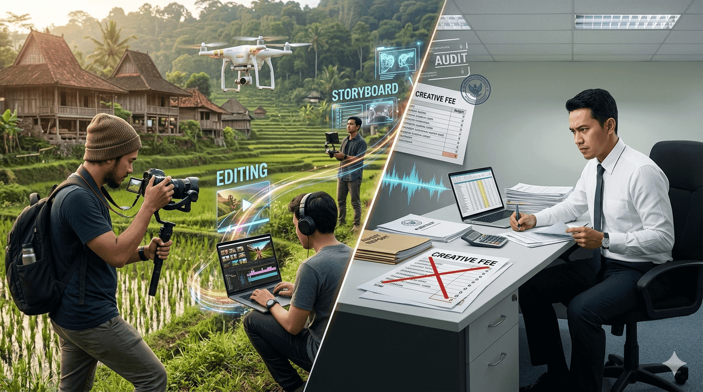 Rincian Anggaran Video Profil Desa dalam Kasus Videografer Amsal Sitepu