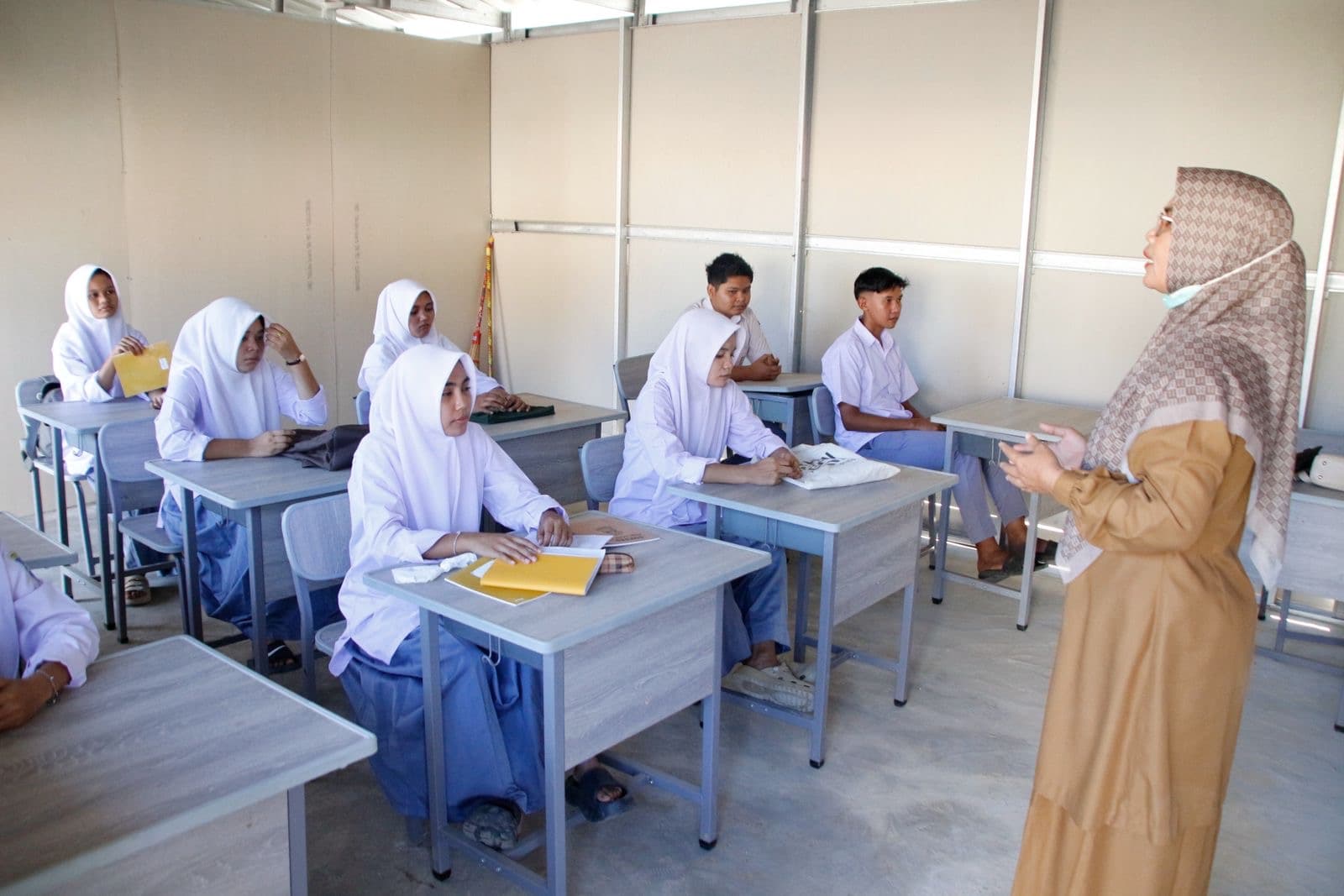 Jaga Semangat Belajar Siswa, Satgas PRR Kebut Renovasi Fasdik Terdampak Bencana