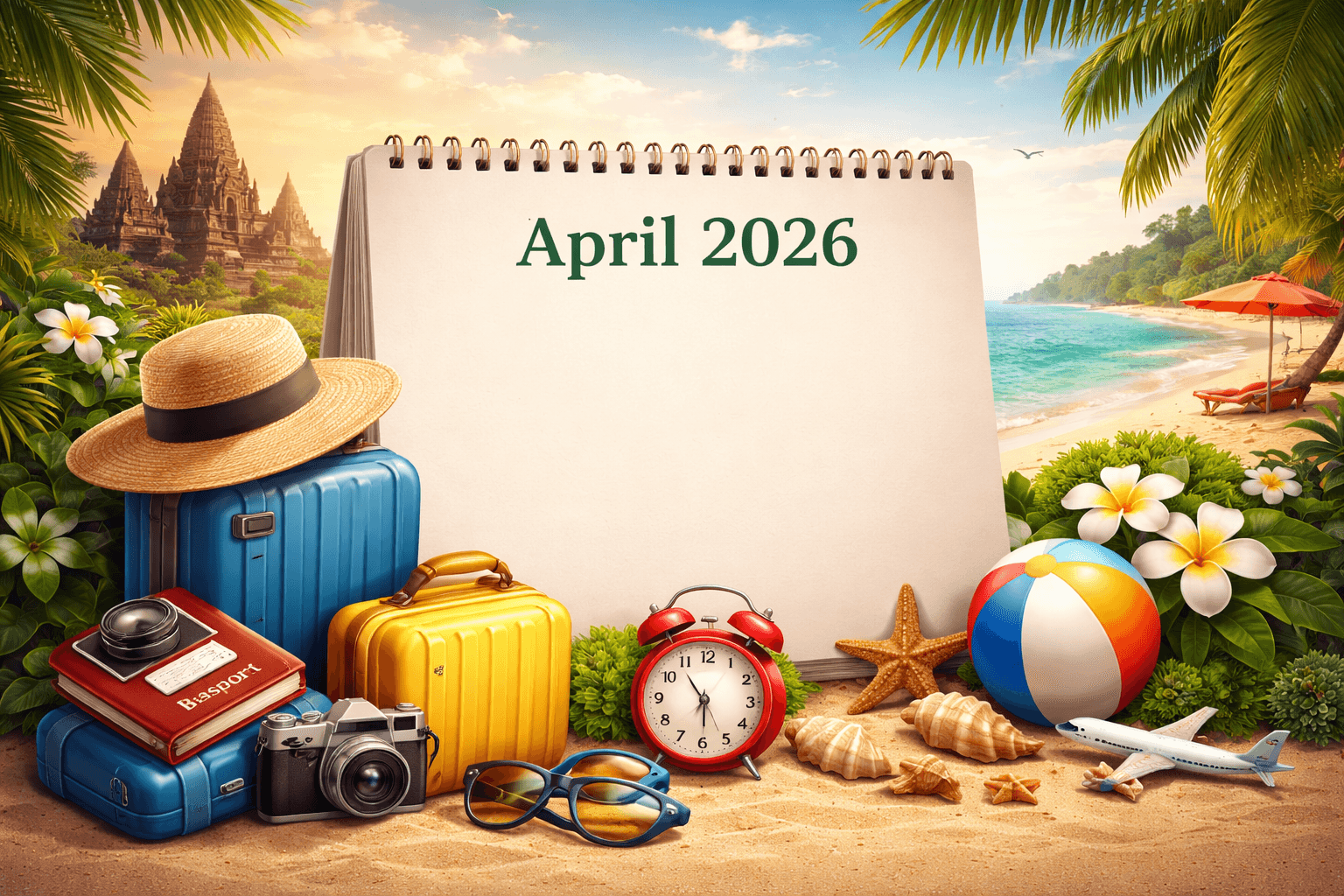 Daftar Hari Libur April 2026 Lengkap: Tanggal Merah, Long Weekend, dan Cuti Bersama Terbaru