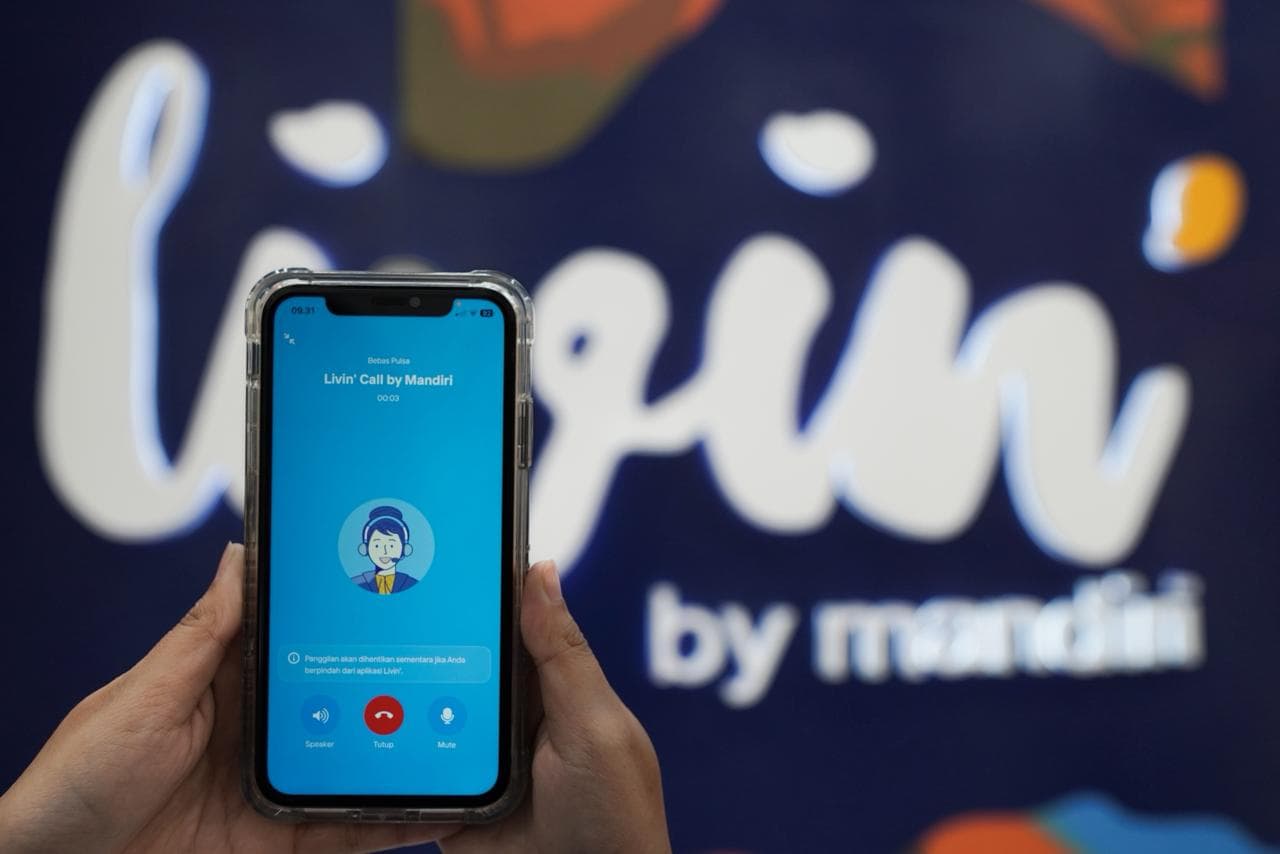 Melayani Sepenuh Hati, Bank Mandiri Hadirkan Livin’ Call Bebas Pulsa Lewat Livin’ by Mandiri