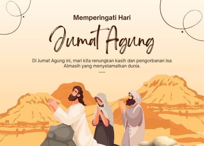 15 Link Download Poster Jumat Agung 2026 Gratis dengan Desain Paling Estetik