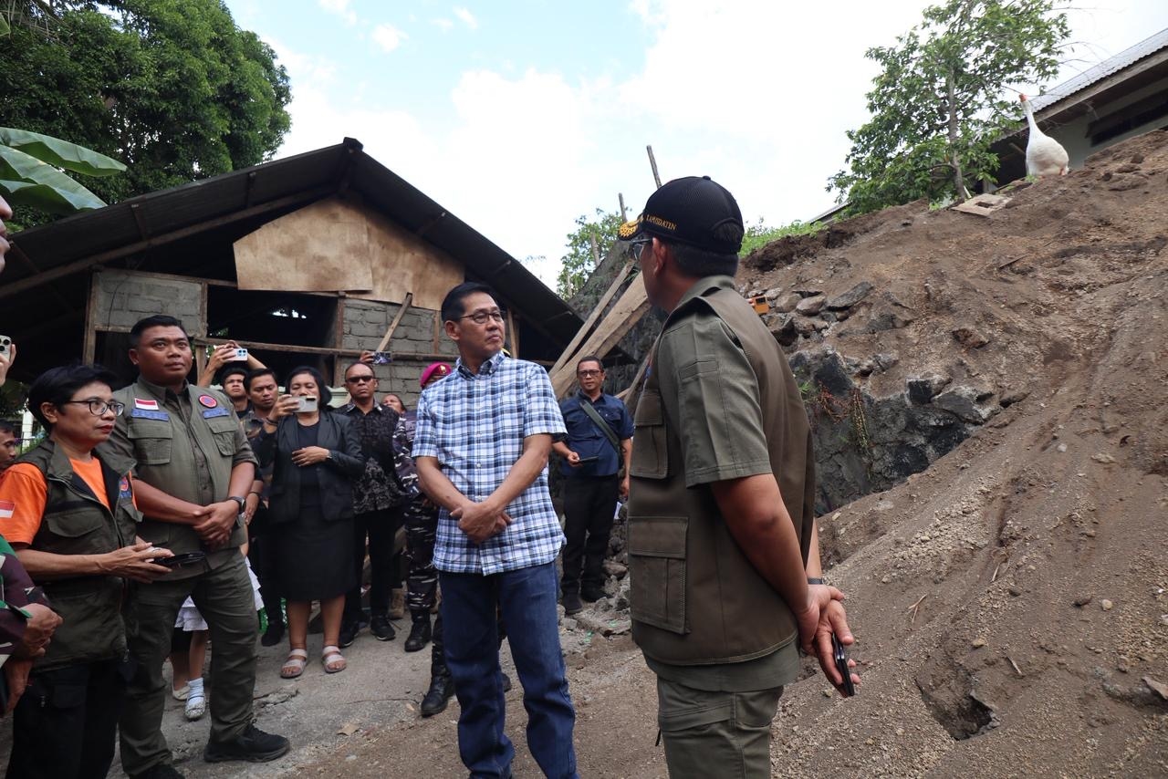 BNPB dan Pemda Percepat Penanganan Dampak Gempa M 7,6 di Bitung