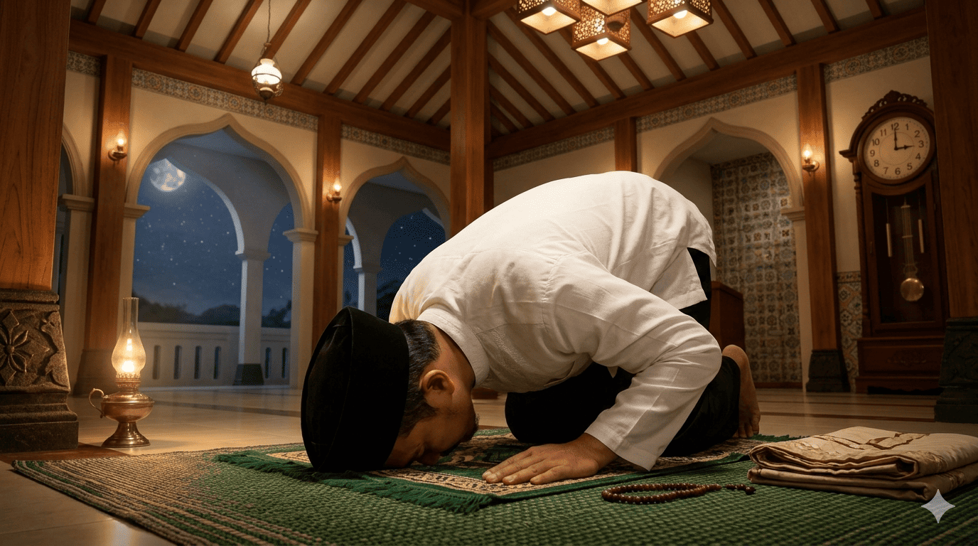 Tata Cara Sholat Witir 3 Rakaat Lengkap dengan Niat, Doa, dan Keutamaannya