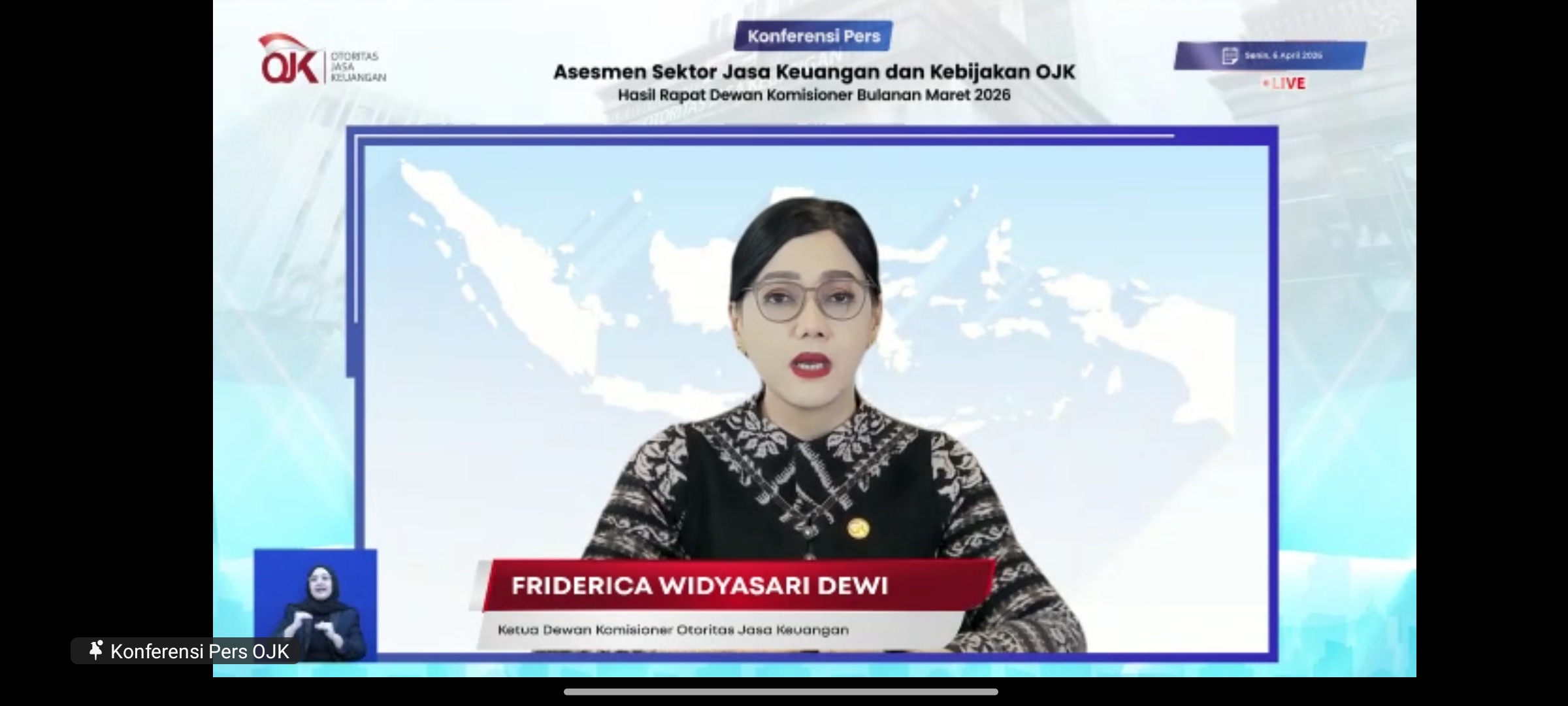 Sektor Keuangan RI Stabil di Tengah Perang AS-Iran, Bos OJK Beberkan Penopangnya