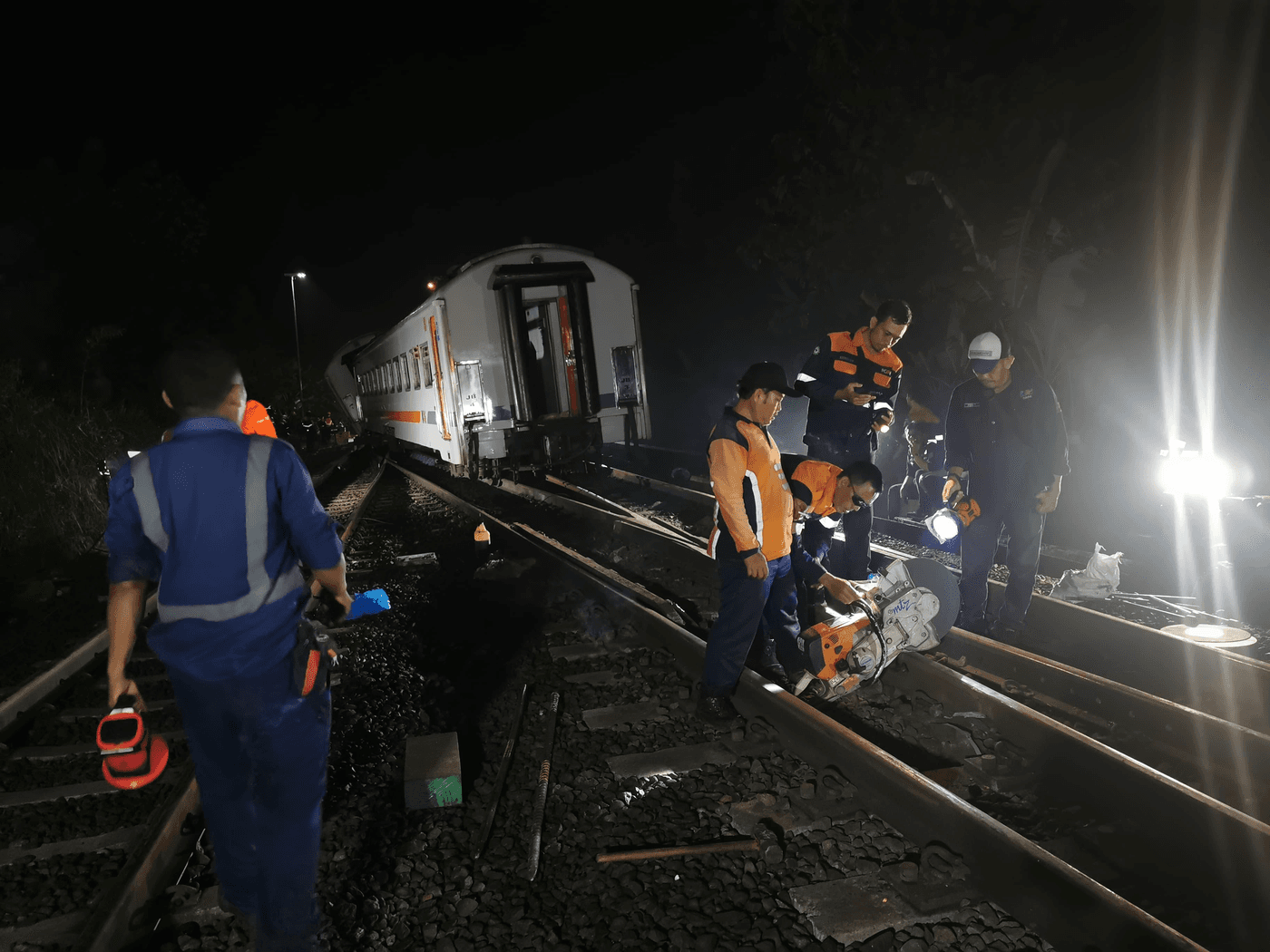 KAI Pastikan Jalur Bumiayu Normal Usai KA Bangunkarta Anjlok