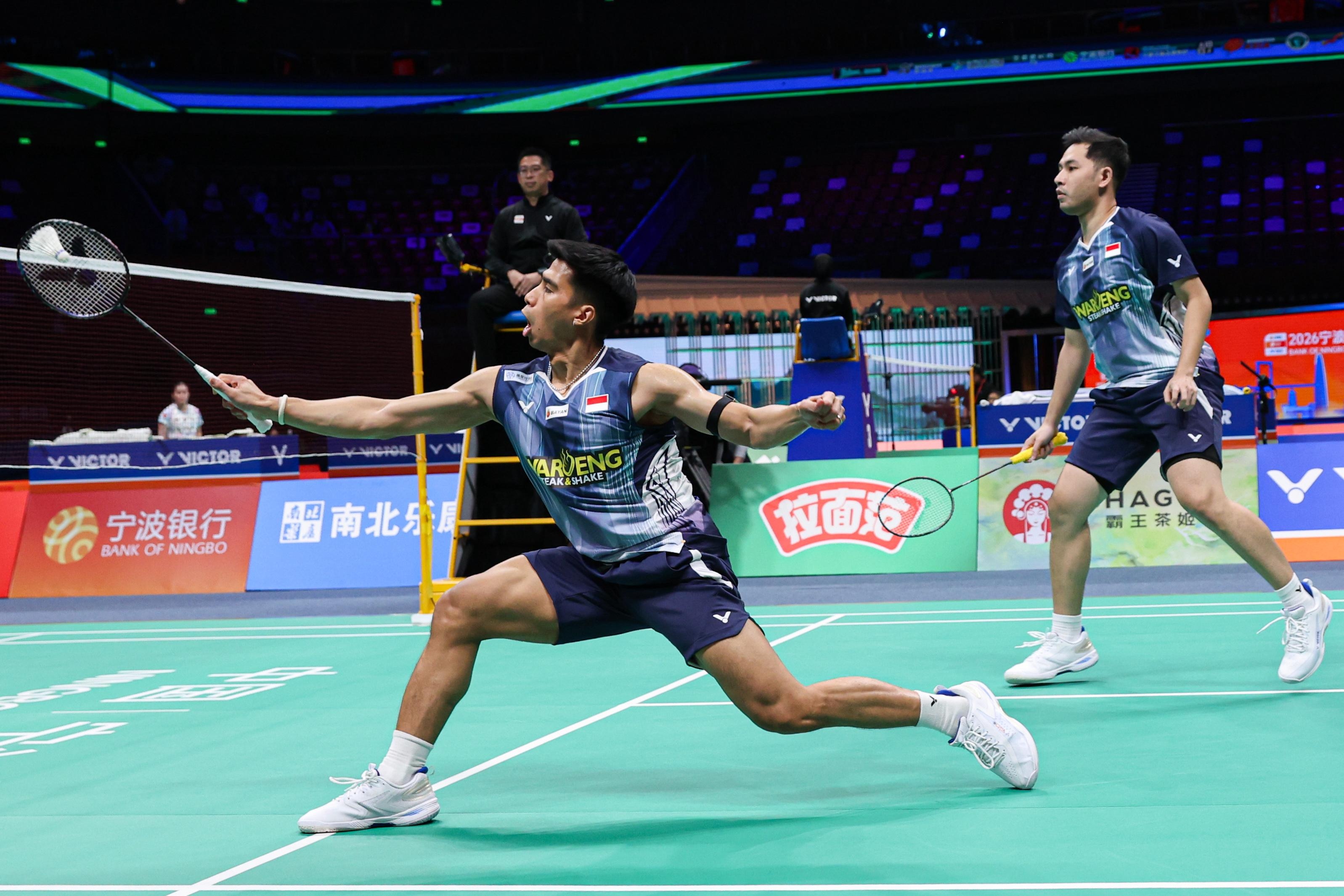 Kejuaraan Bulutangkis Asia: Sabar/Reza Melaju Mulus, Ana/Trias Terhenti di Tangan Unggulan Utama