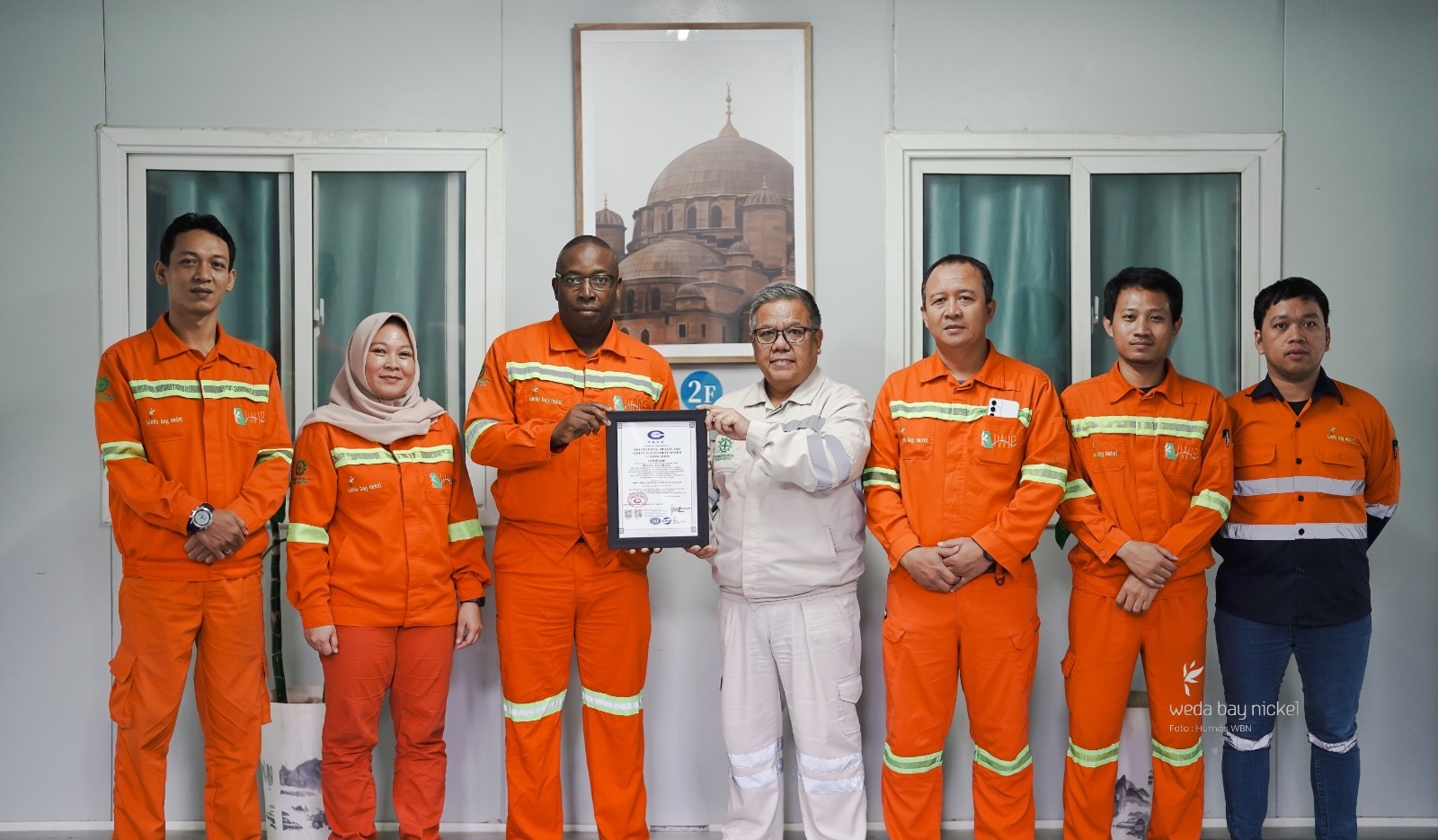 Weda Bay Nickel Kantongi Sertifikasi ISO, Perkuat Standar Lingkungan dan Keselamatan Kerja