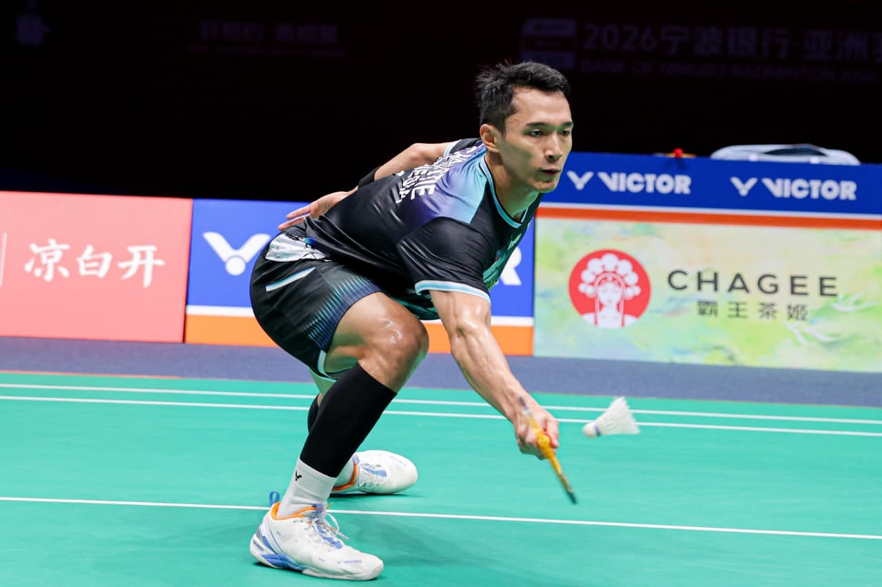 Kejuaraan Bulutangkis Asia: Jonatan Christie Terhenti, Akui Lengah di Poin Krusial