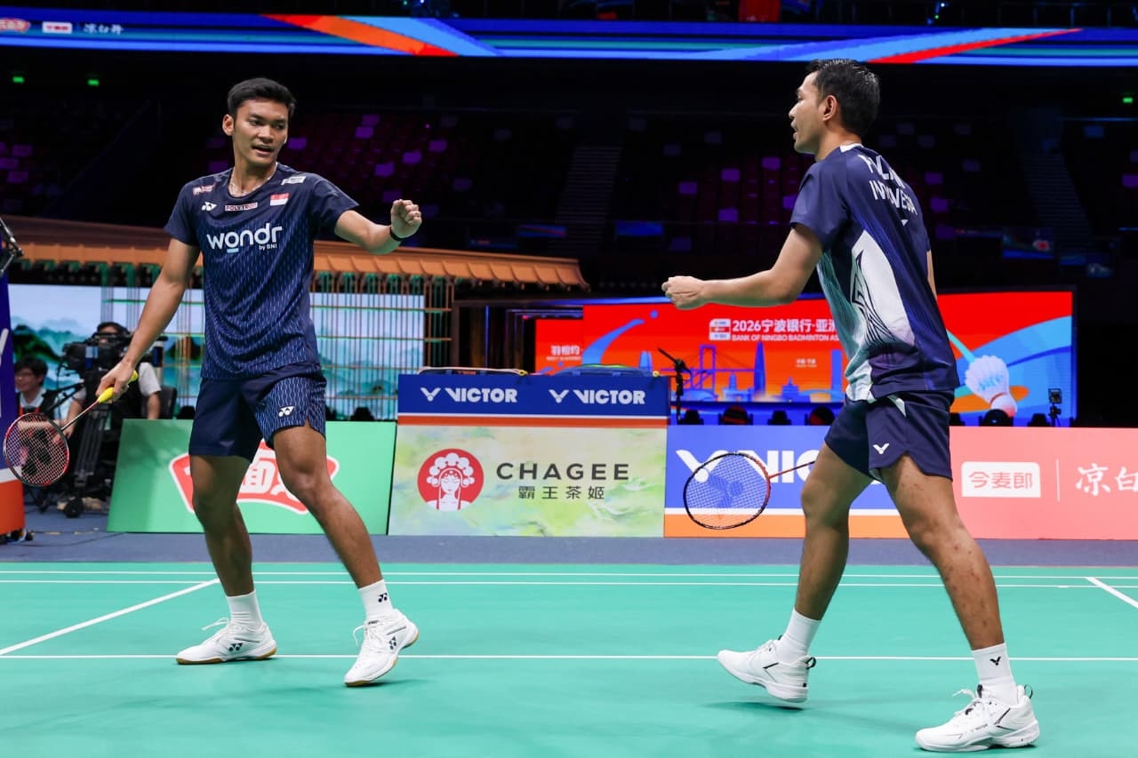 Kejuaraan Bulutangkis Asia: Fajar/Fikri Amankan Semifinal, Rachel/Febi Petik Pelajaran dari Raksasa Jepang