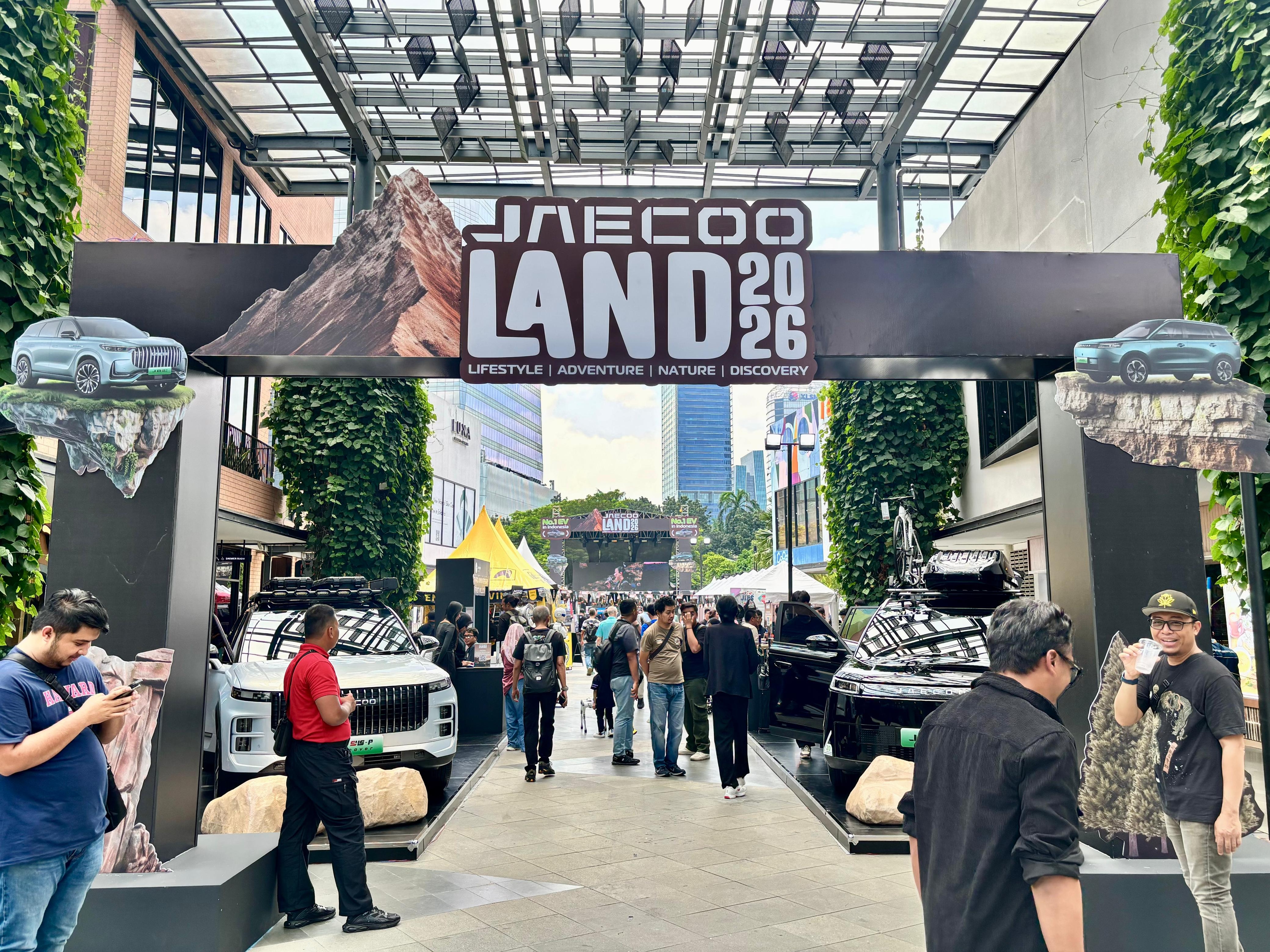 JAECOO J5 EV Pimpin Penjualan Maret 2026, JAECOO LAND Digelar di Jakarta