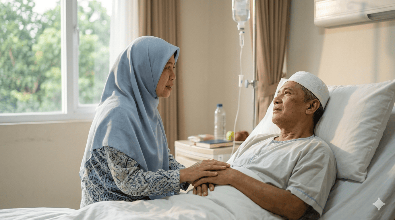 Doa Menjenguk Orang Sakit Sesuai Sunnah: 5 Bacaan Lengkap Arab, Latin, dan Artinya