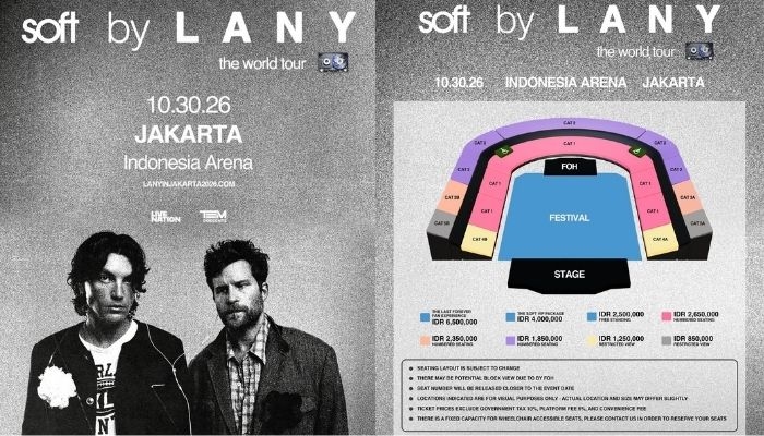 Jangan Sampai Kehabisan! Ini Cara Beli Tiket Konser LANY Jakarta 2026