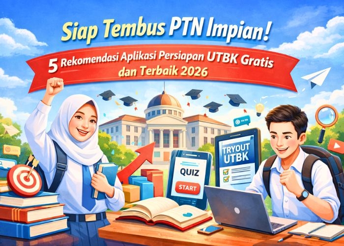 Siap Tembus PTN Impian! 5 Rekomendasi Aplikasi Persiapan UTBK Gratis dan Terbaik 2026