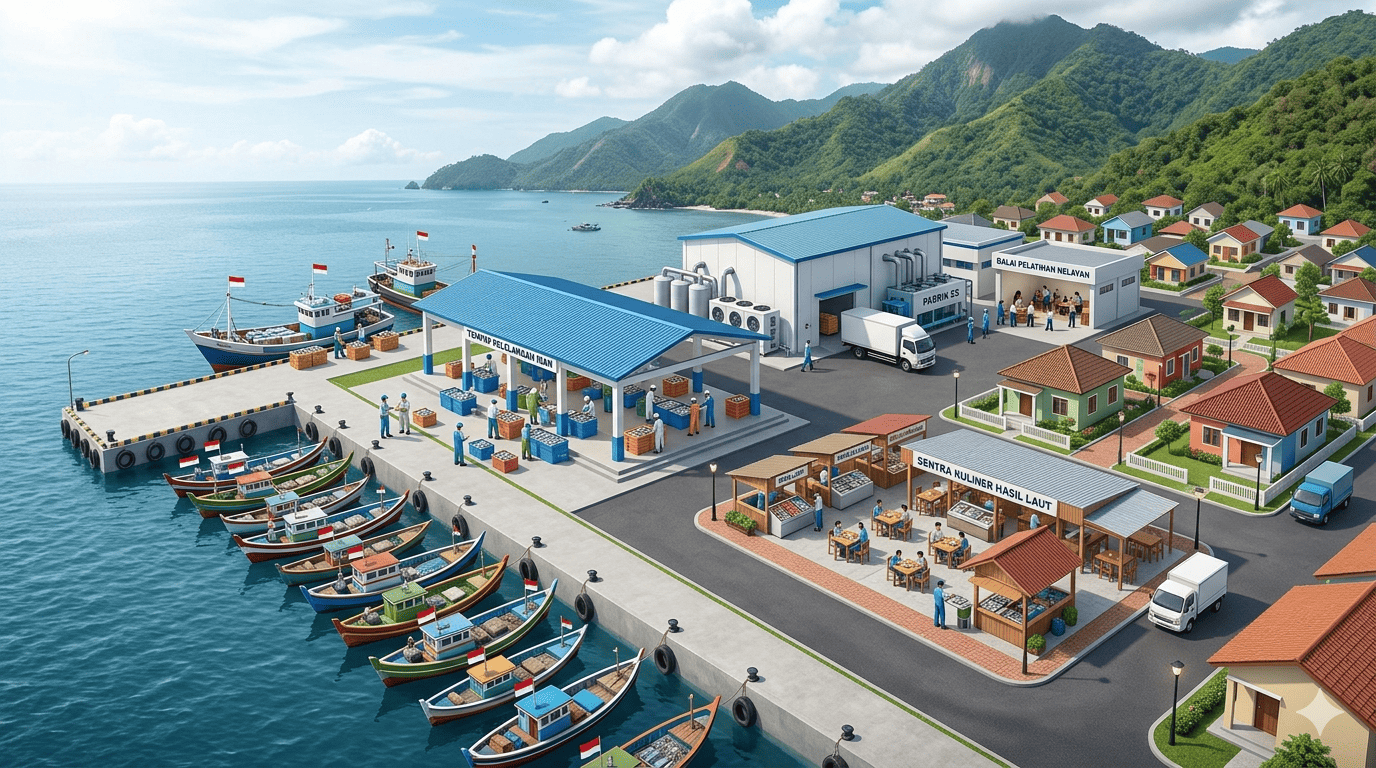 Apa Itu Kampung Nelayan Merah Putih? Cara Pemerintah Ubah Nasib Nelayan dari Hulu ke Hilir