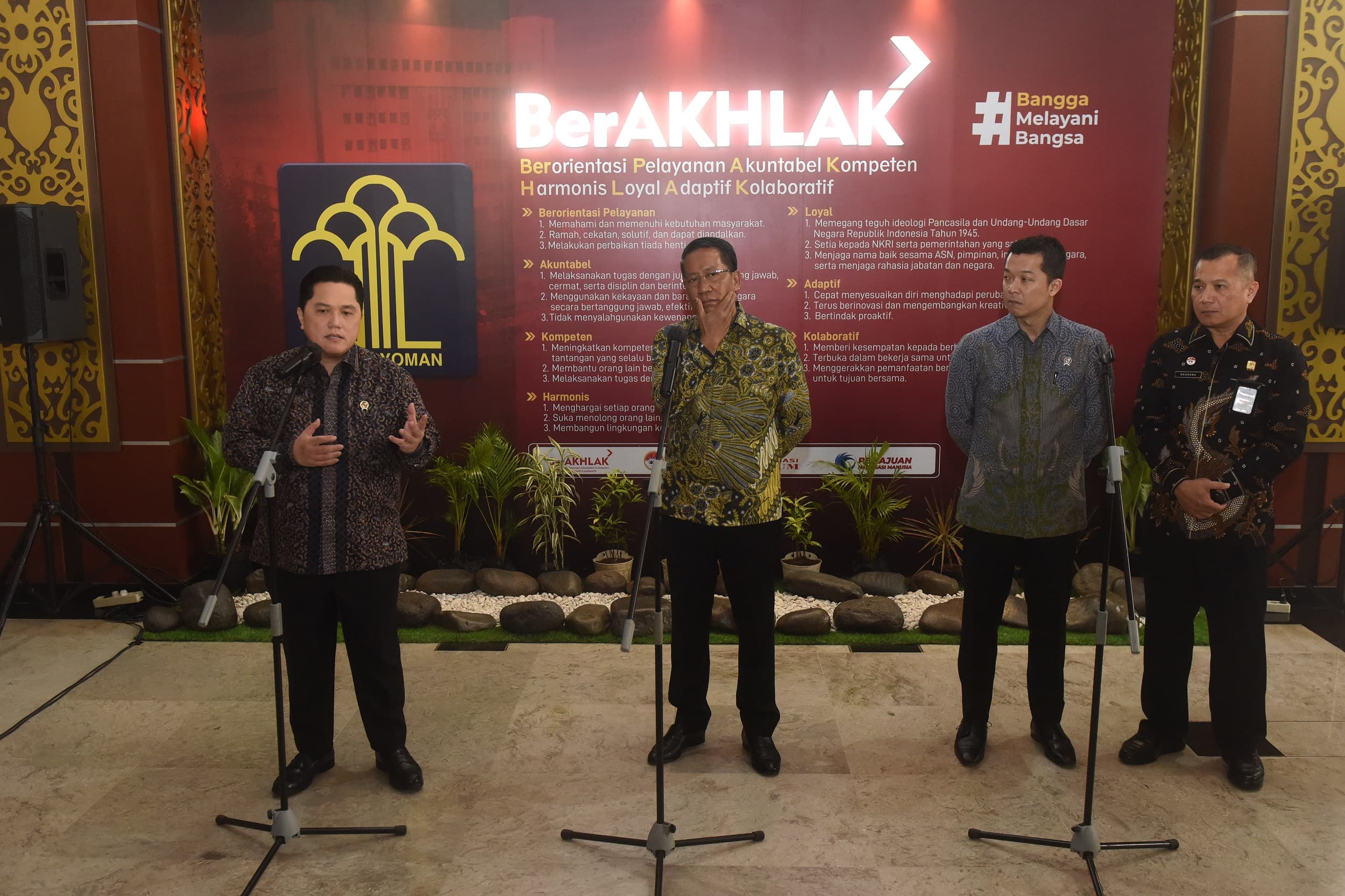 Gaji Pemain PSBS Biak Macet, Erick Thohir Tegaskan Risiko Pemotongan Subsidi Klub